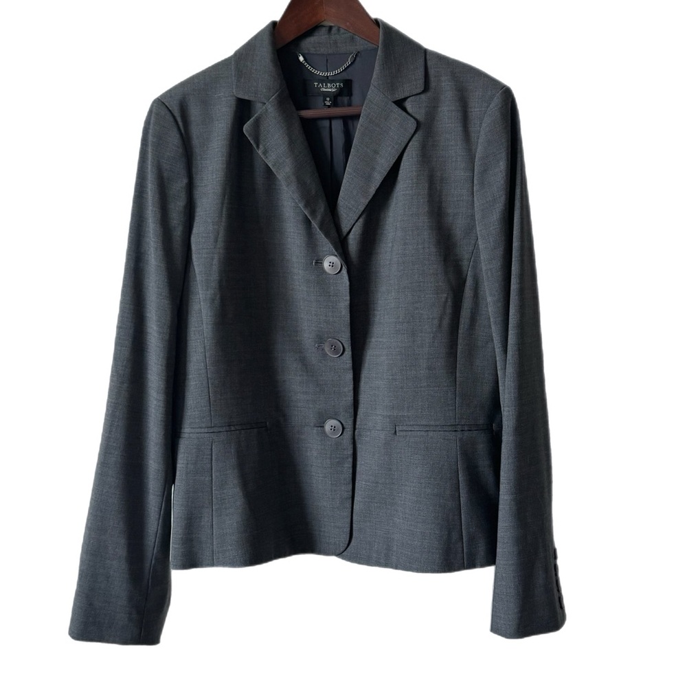TALBOTS Blazer Jacket Wool Sz 12